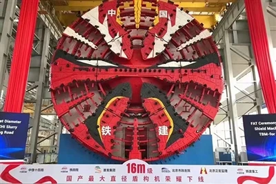 Dự án Đường vành đai thứ sáu phía Đông Bắc Kinh thuộc Cục 14 Đường sắt Trung ...